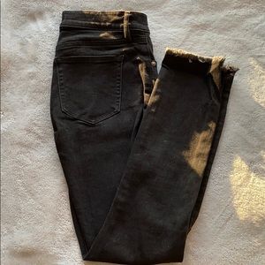 LOFT Black Modern Skinny Jeans Size 24